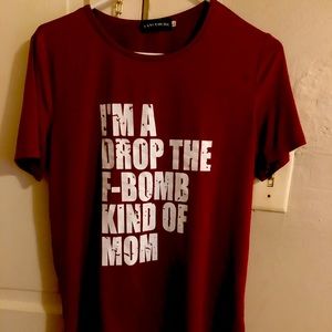 Graffic mom tee shirt